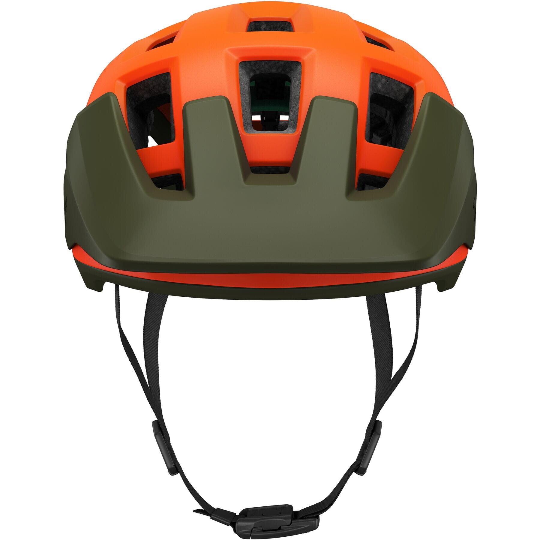Coyote KinetiCore Helmet, Matt Orange Green, Medium