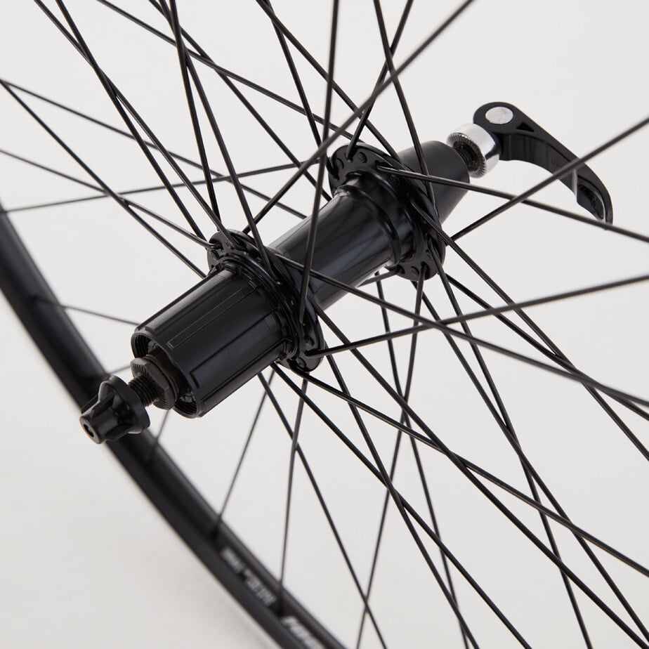 MTB Rear Quick Release Cassette Wheel black 27.5 inch