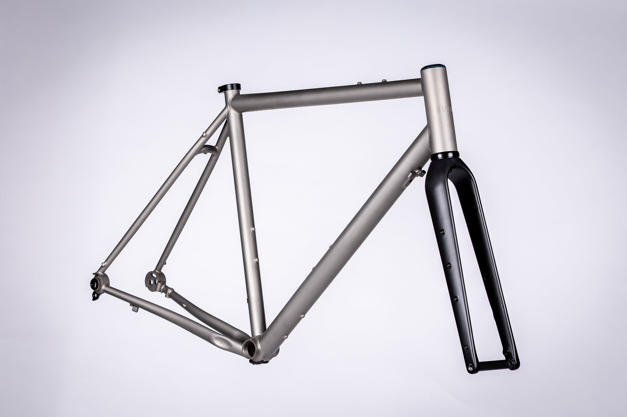 Gloria All Road Ceramic Blasted Titanium - Frameset