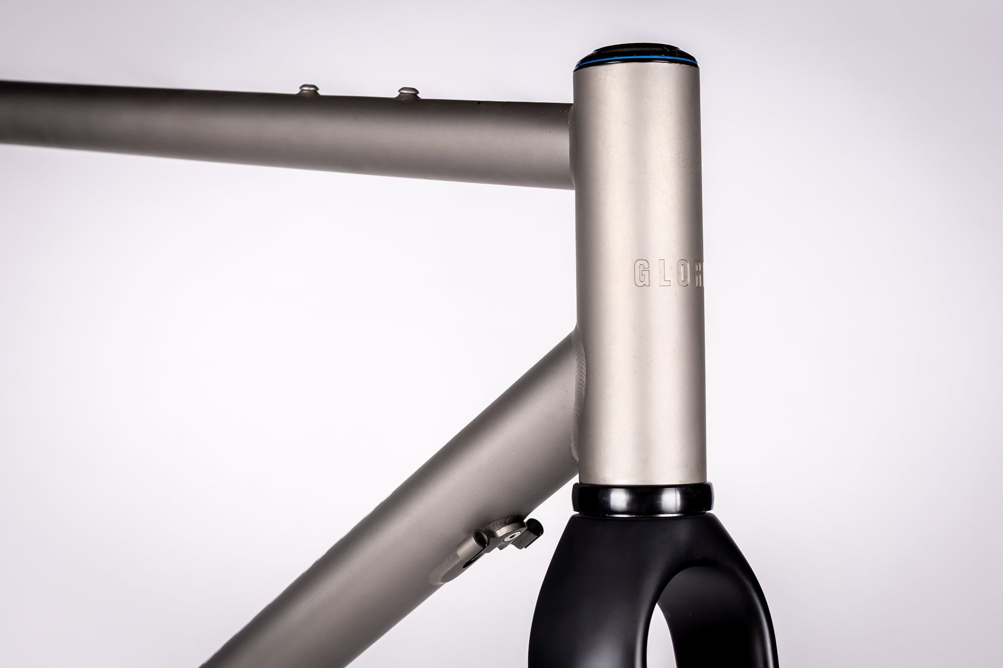 Gloria All Road Ceramic Blasted Titanium - Frameset