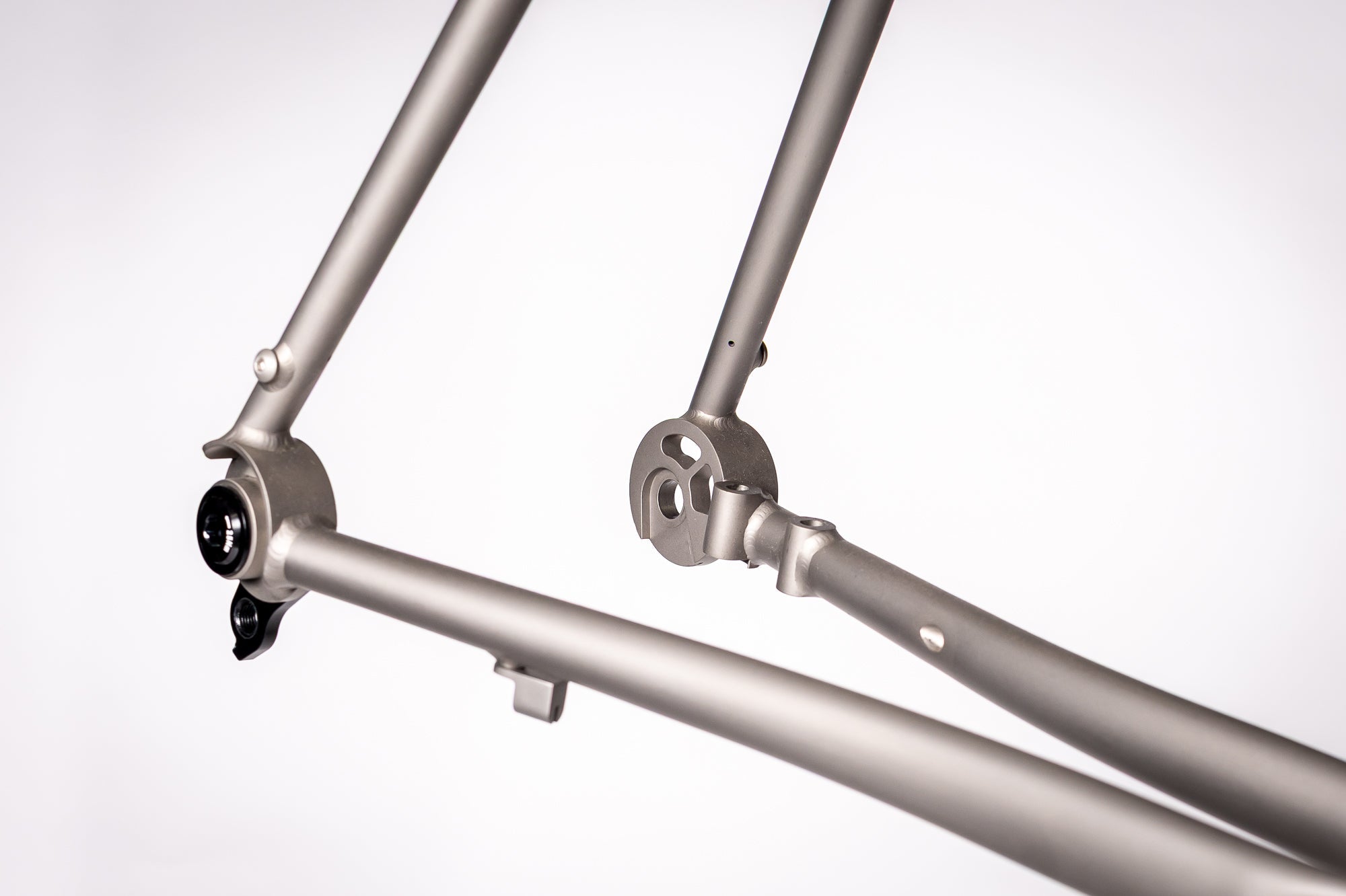 Gloria All Road Ceramic Blasted Titanium - Frameset