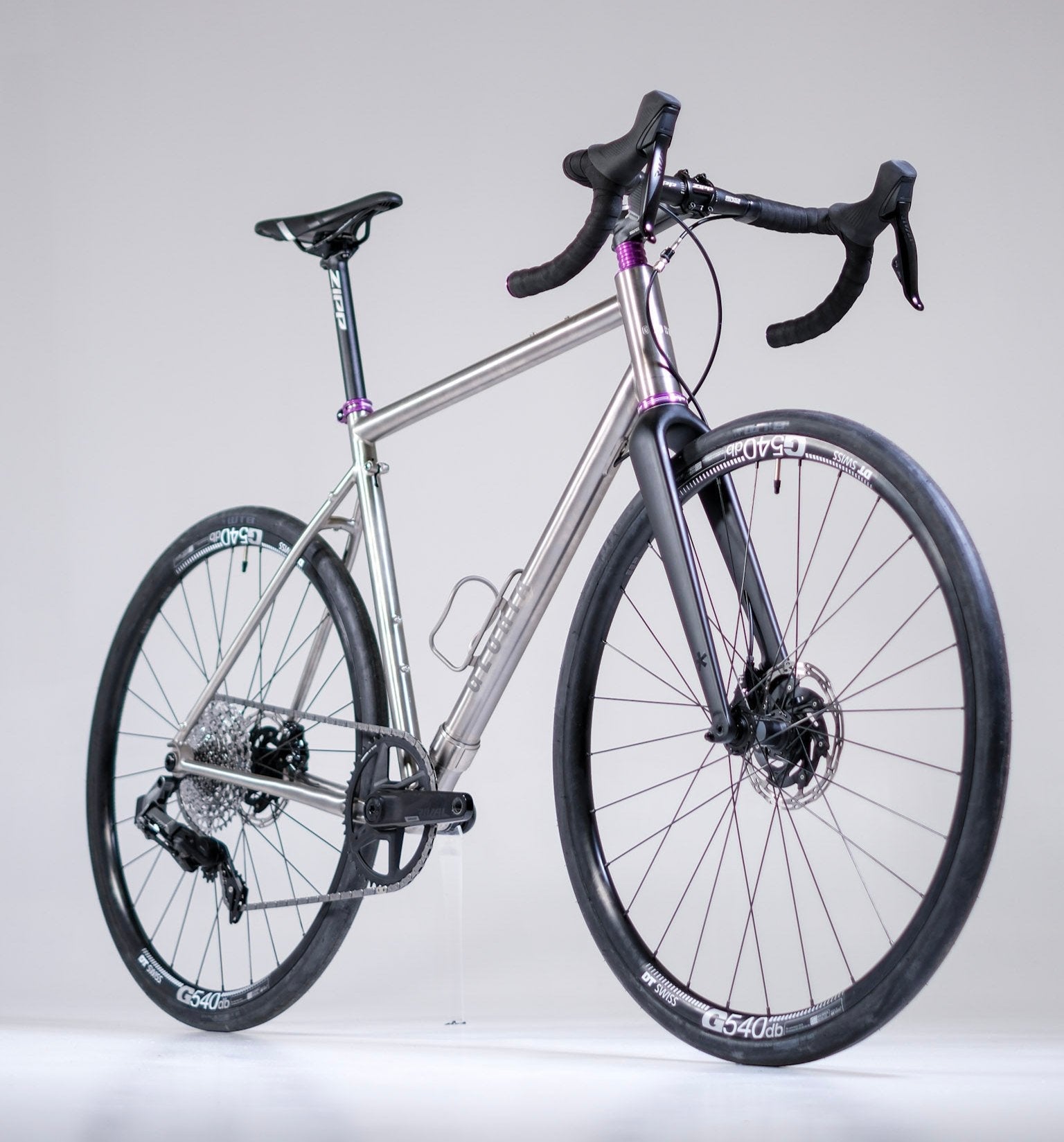 Gloria All World Titanium - Frameset - Brushed