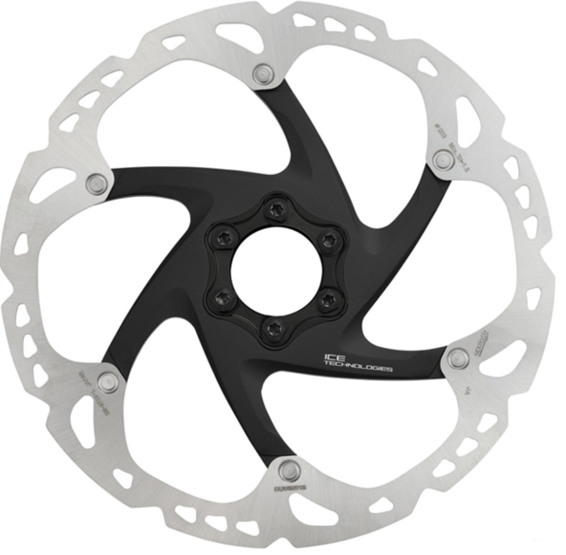 Shimano Deore XT - SM-RT86 XT Ice Tech 6-bolt disc rotor