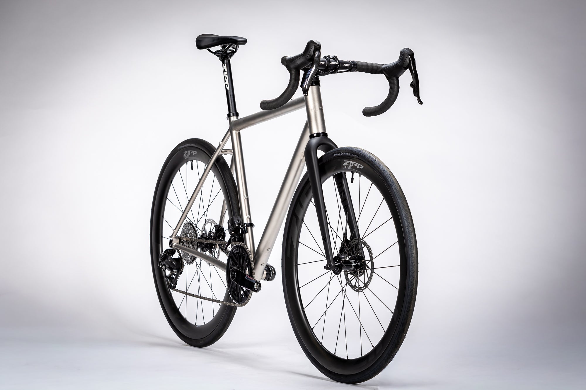 Gloria All Road Ceramic Blasted Titanium - Frameset