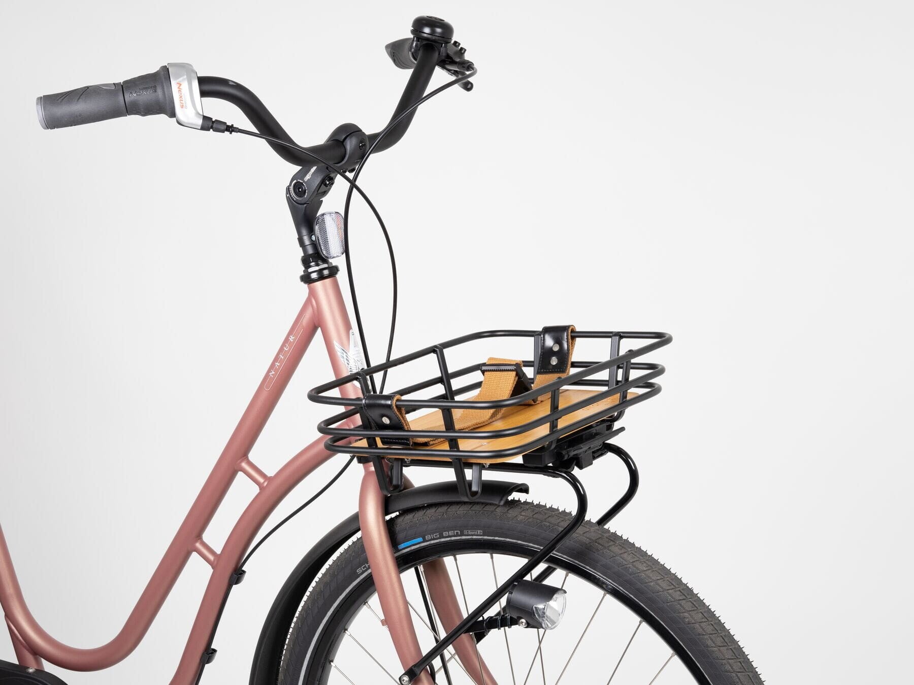 EPIC RETRO AVS Basket, Bamboo Base, 8 Litre