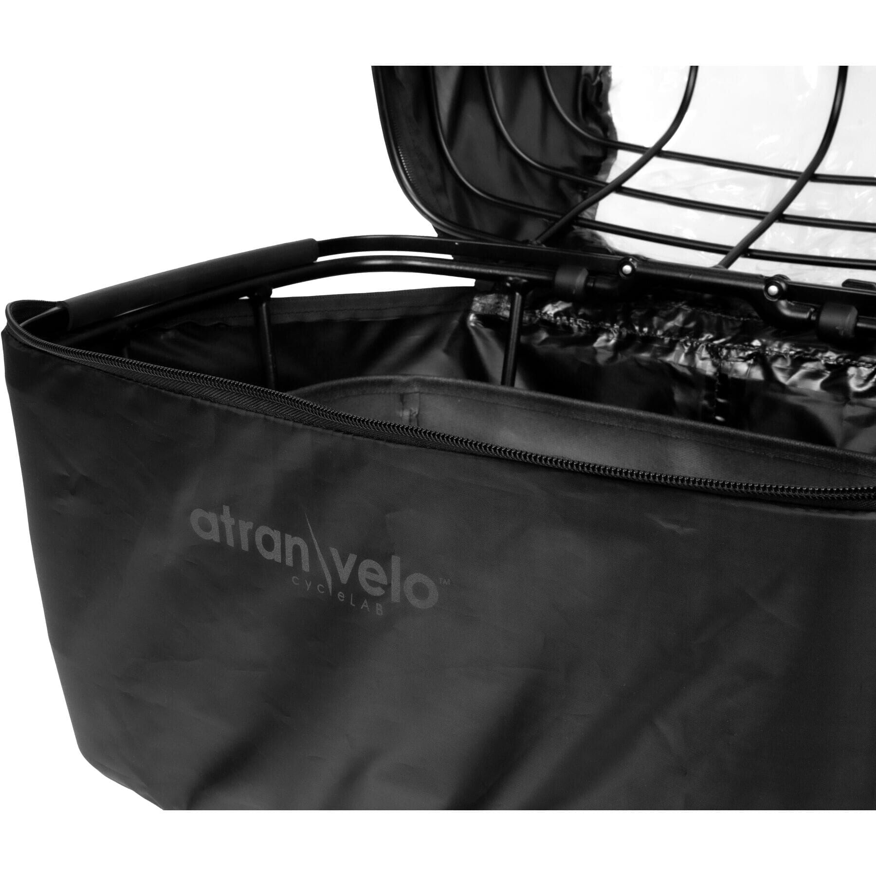 RAINY DUO COVER Basket Rain Cover, With Window