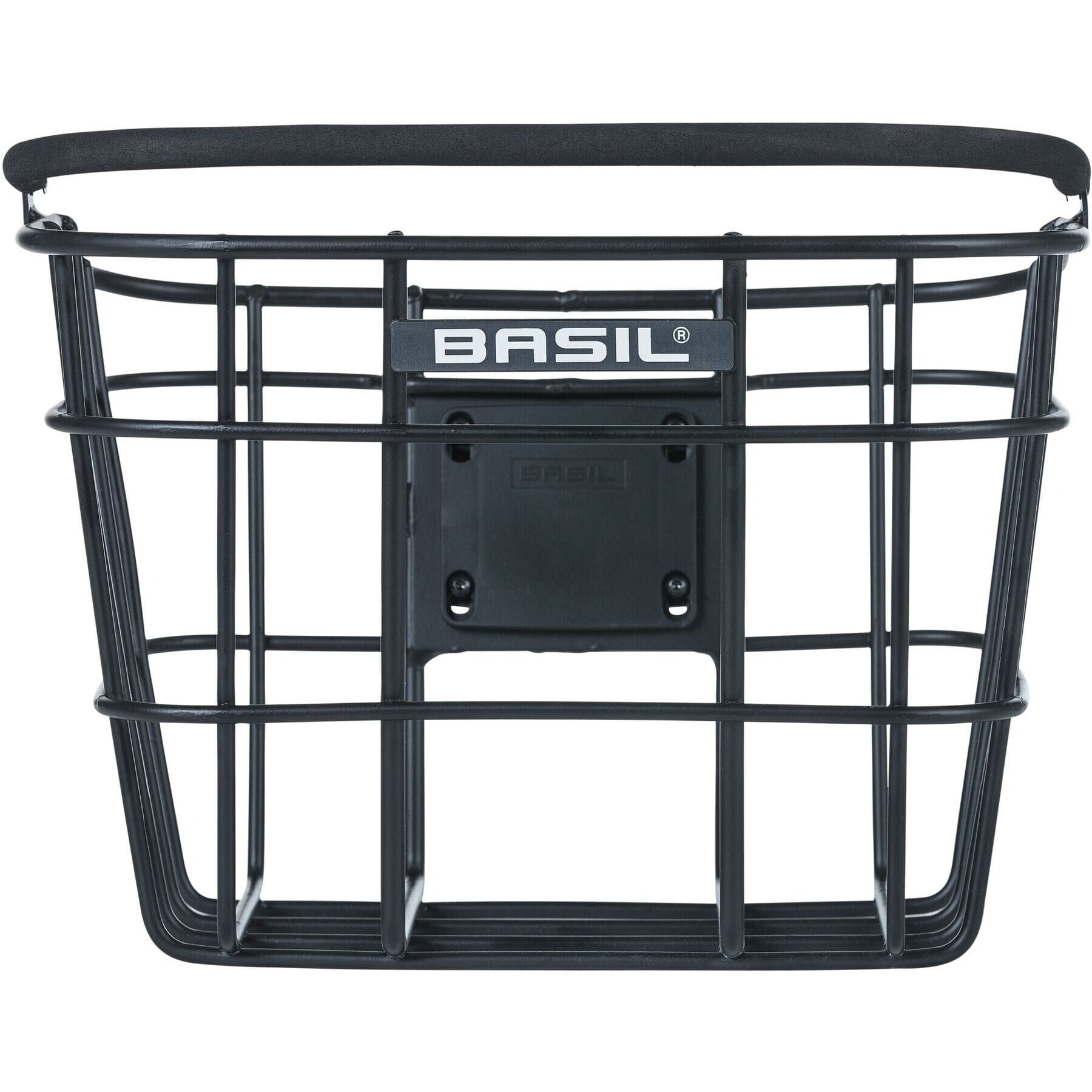 Basil Bremen Alu KF front basket, matt black