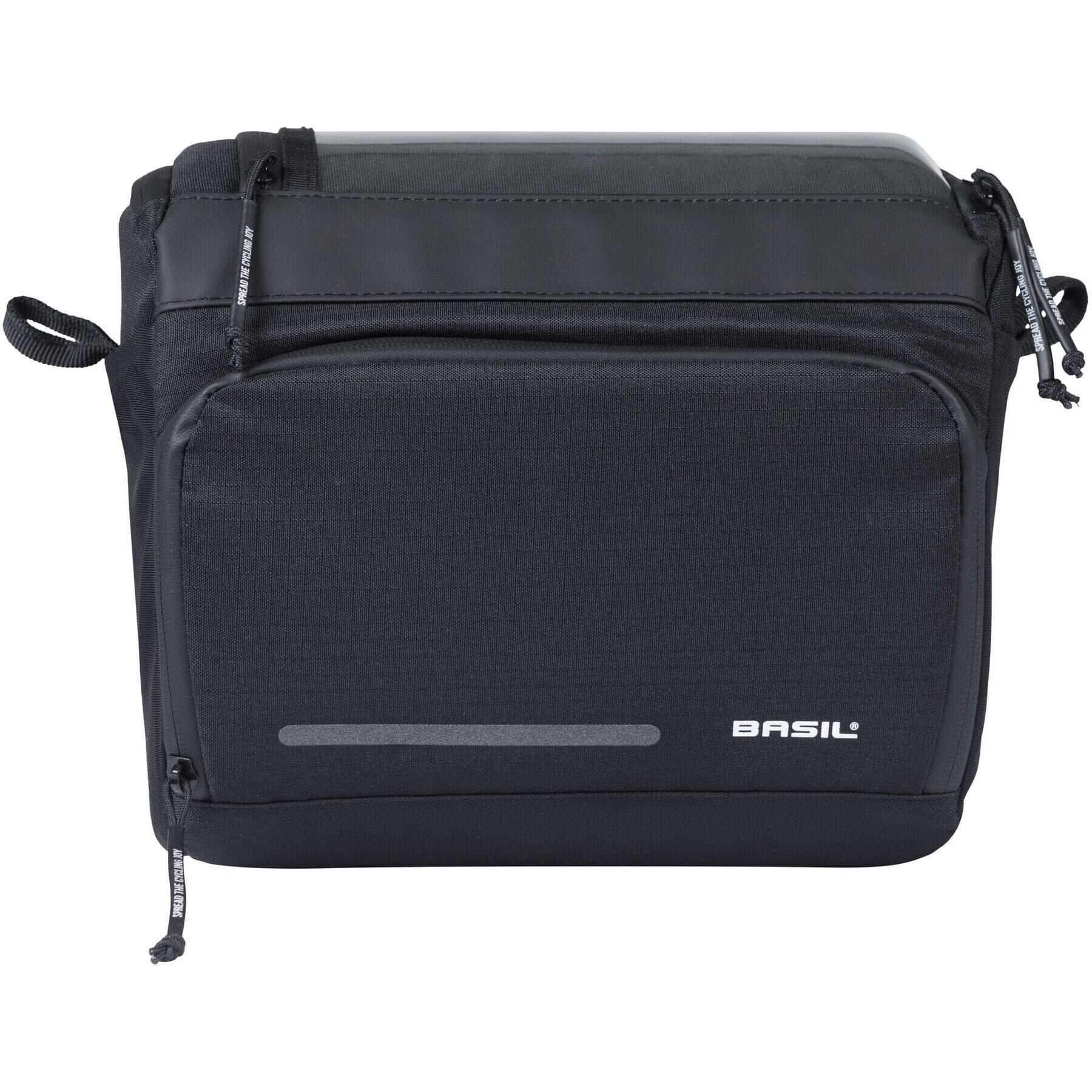 Basil Move Handlebar Bag, 7-8L, black