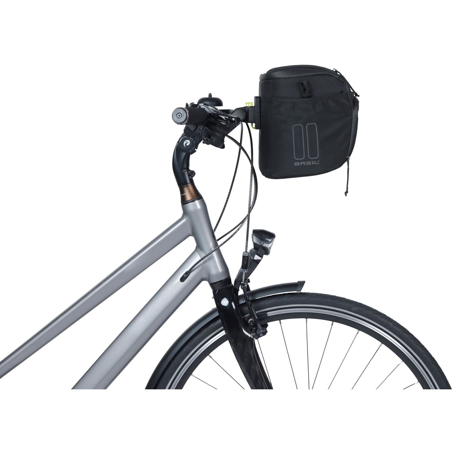 Basil Move Handlebar Bag, 7-8L, black