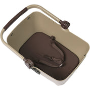 Basil Buddy dog bicycle basket KF, 32L, biscotti brown