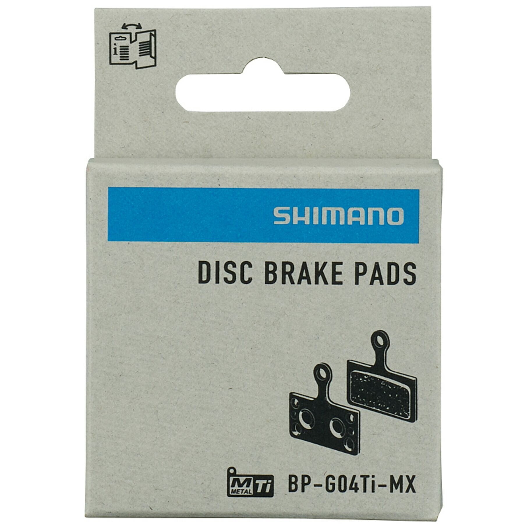 G04Ti-MX disc pads and spring, metal sintered pad, titanium back