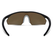 D'Arcs Sunglasses 3-lens pack - matt black frame / dark, amber and clear lenses