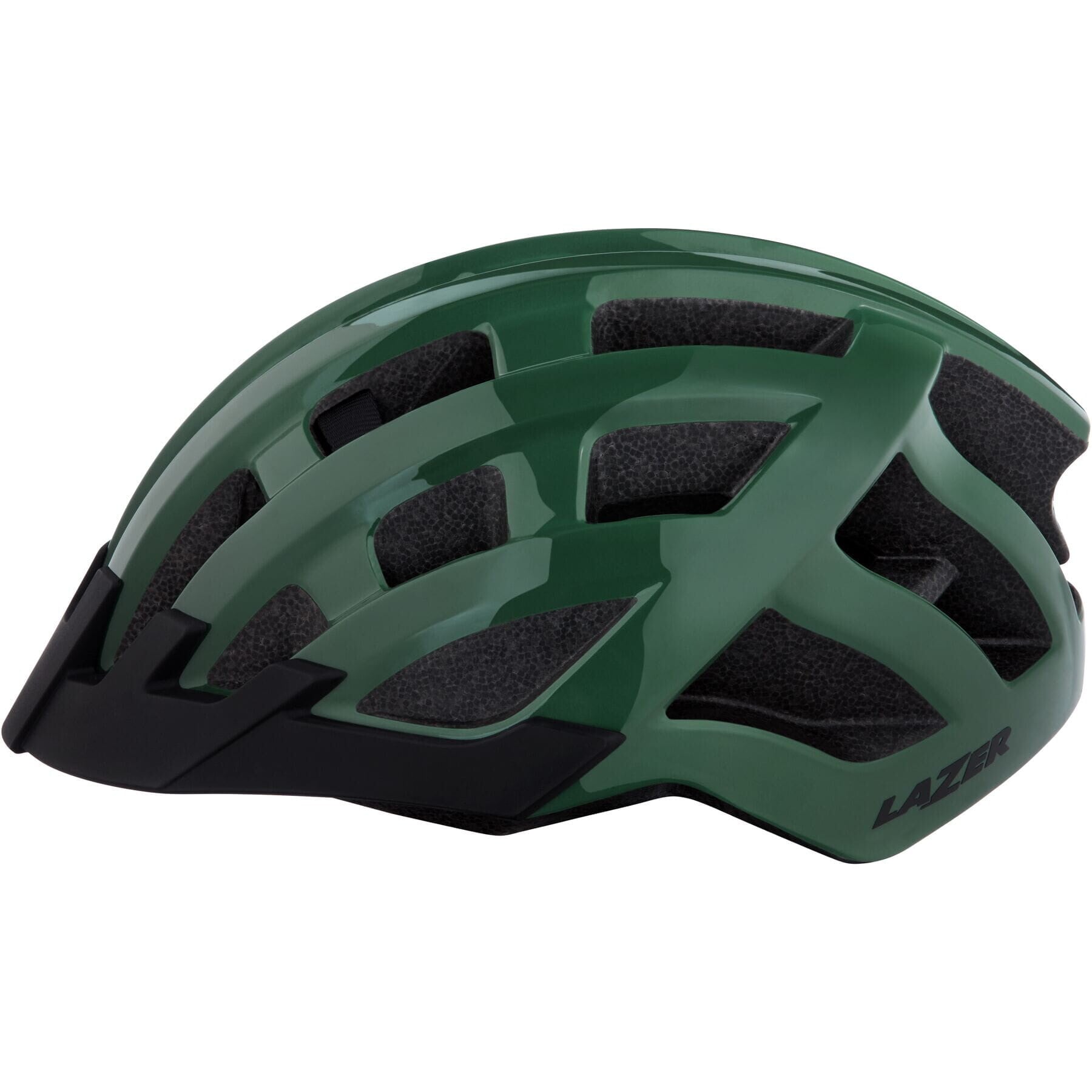 Compact Helmet, Green, Uni-Size