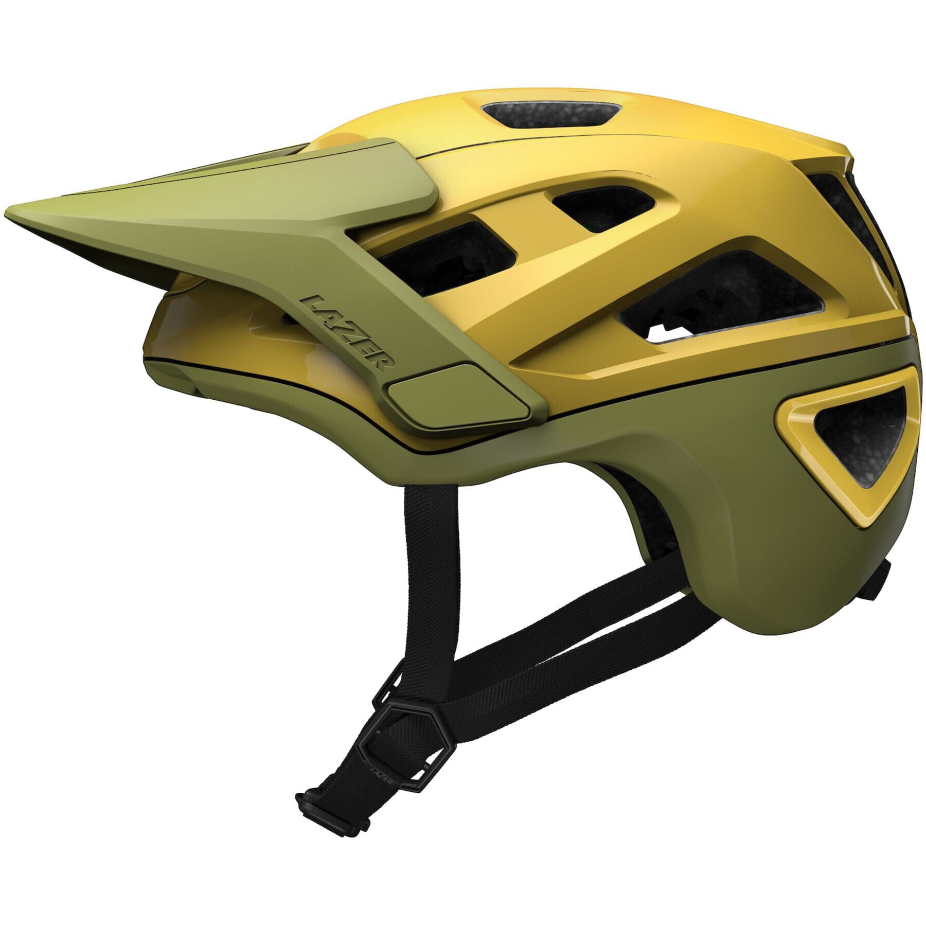 Jackal KinetiCore Helmet, Gold Green, Small