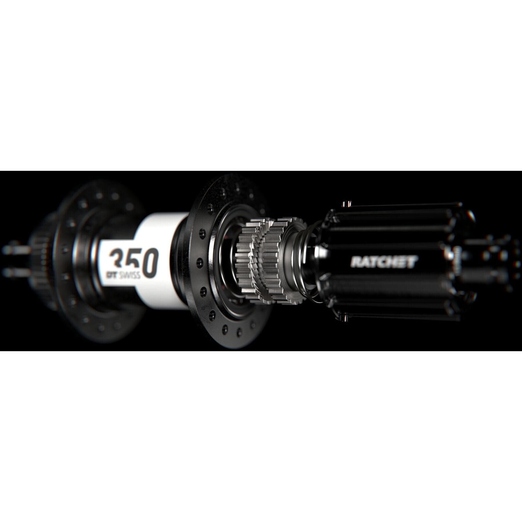 350 Classic radial front 100 mm Q/R, 20 hole, black