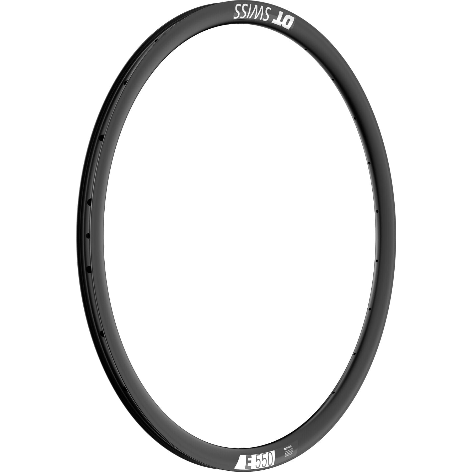 E 550 DB 24 hole Presta-drilled disc brake black