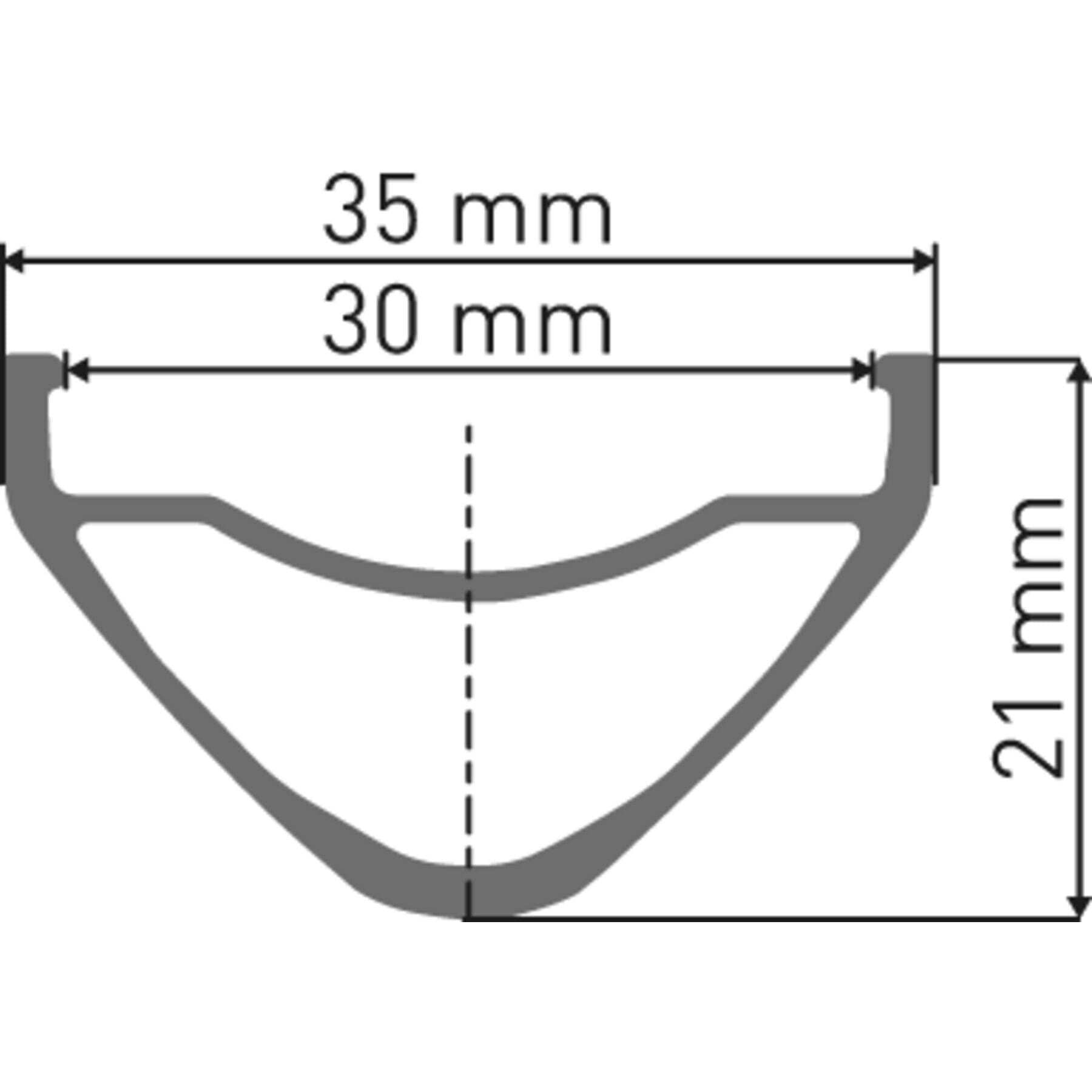 F 1900 wheel, 30 mm rim, 12 x 157 mm axle, 29 inch rear Shimano HG