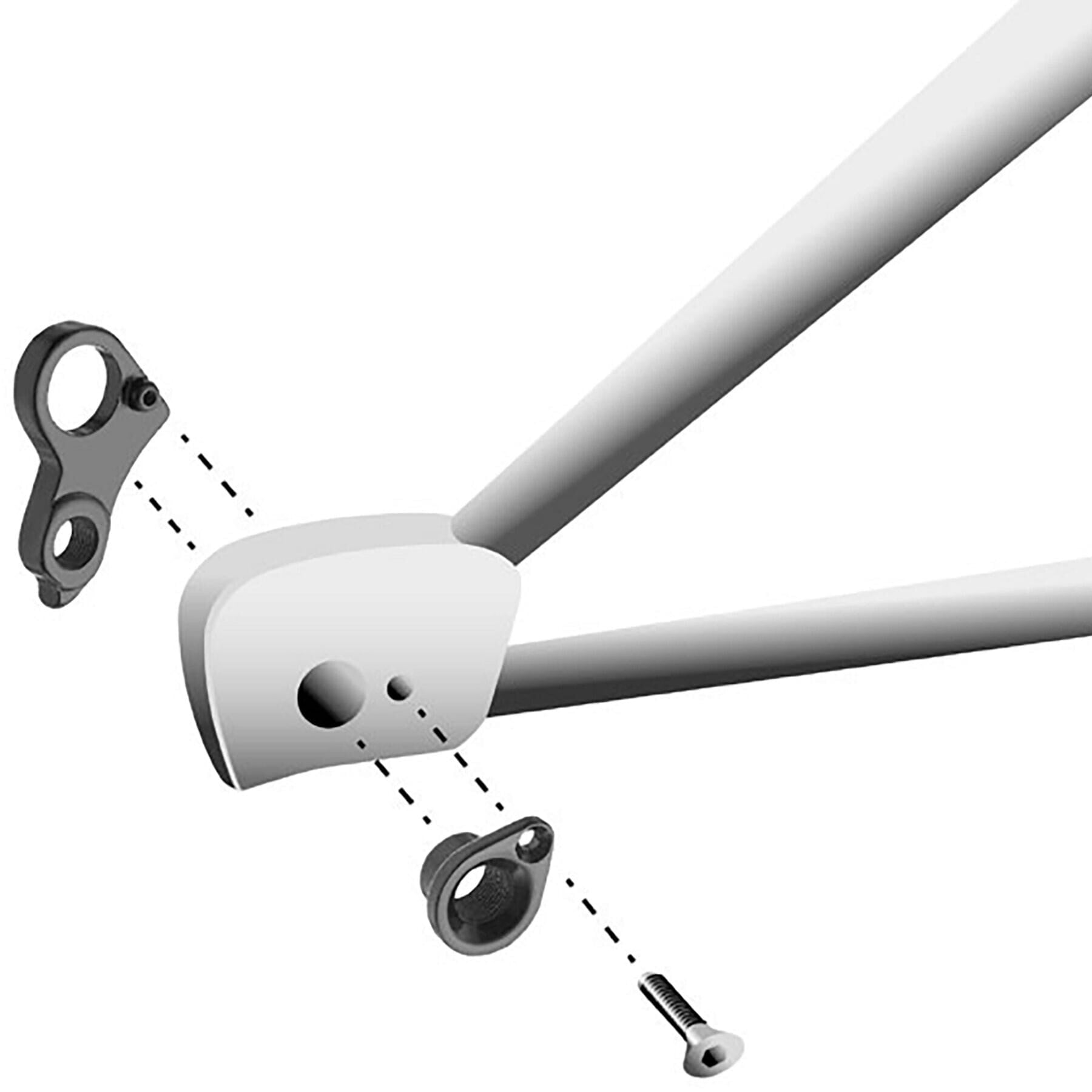 Gear Hanger Cube (hanger + axle cap)