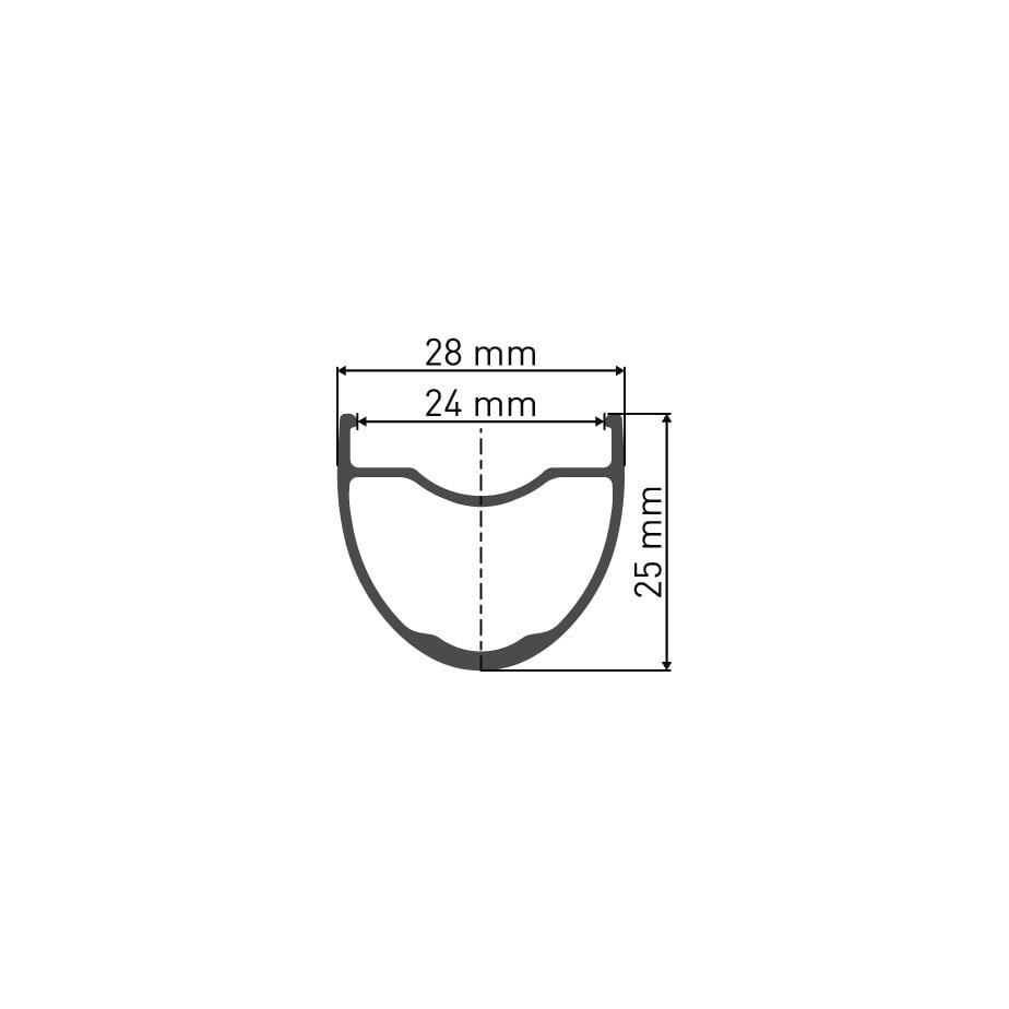 GR 1600 SPLINE disc brake wheel, clincher 25 x 24 mm, 700c, rear, SRAM XDR