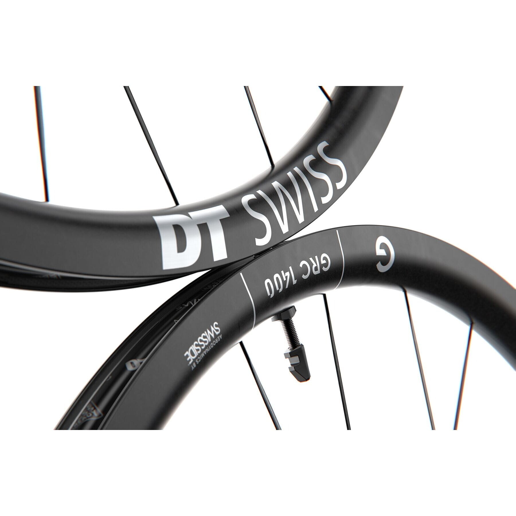GRC 1400 DICUT disc brake wheel, carbon clincher 30 x 24 mm, 700c front
