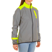Women's Ultra Reflect Waterproof Jacket - Reflect / Hi-Viz YW - Size 22