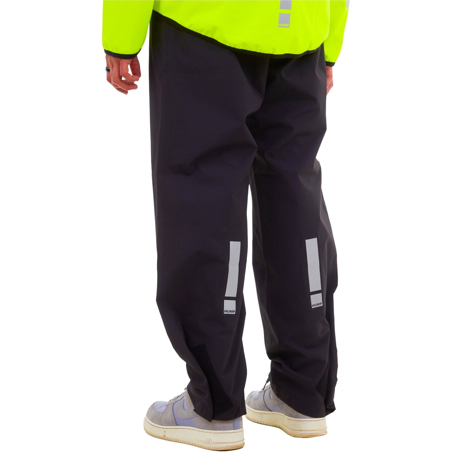 Unisex Reflect Waterproof Overtrouser - Black - X-Small / Size 6