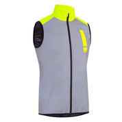 Men's Ultra Reflect Gilet - Silver Reflect / Hi-Viz Yellow - X-Small
