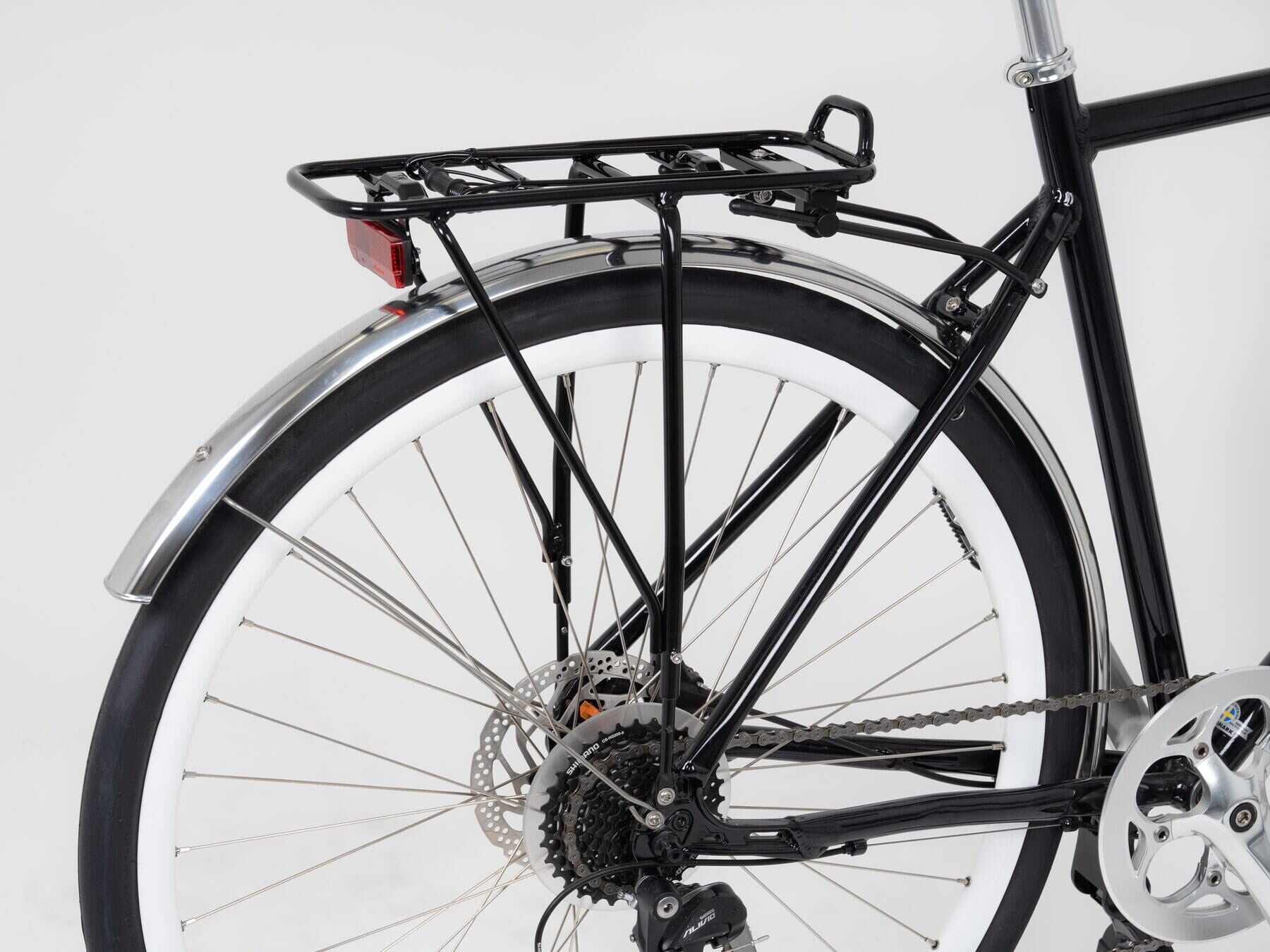 City AVS Adjustable Rear Disc Pannier Rack black
