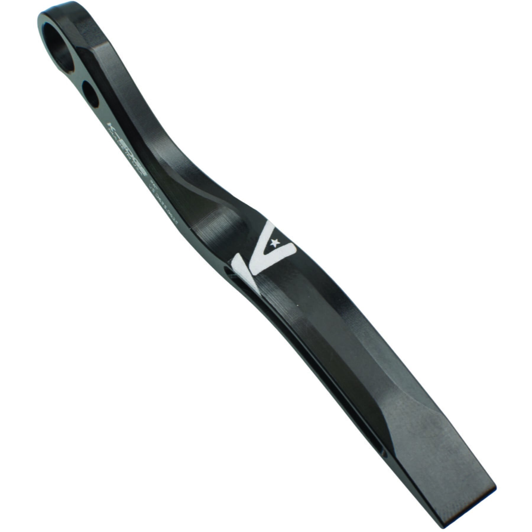 Pro Road Braze-On Chain Catcher, Black Anodised