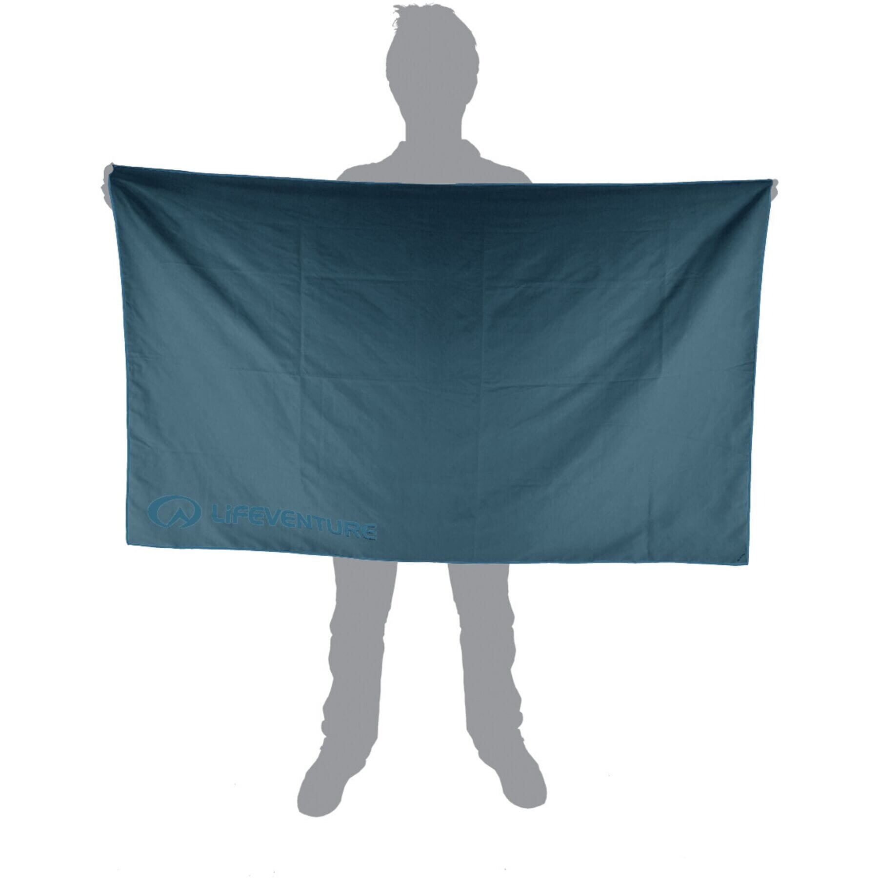 Recycled SoftFibre Trek Towel - Navy Blue - Giant