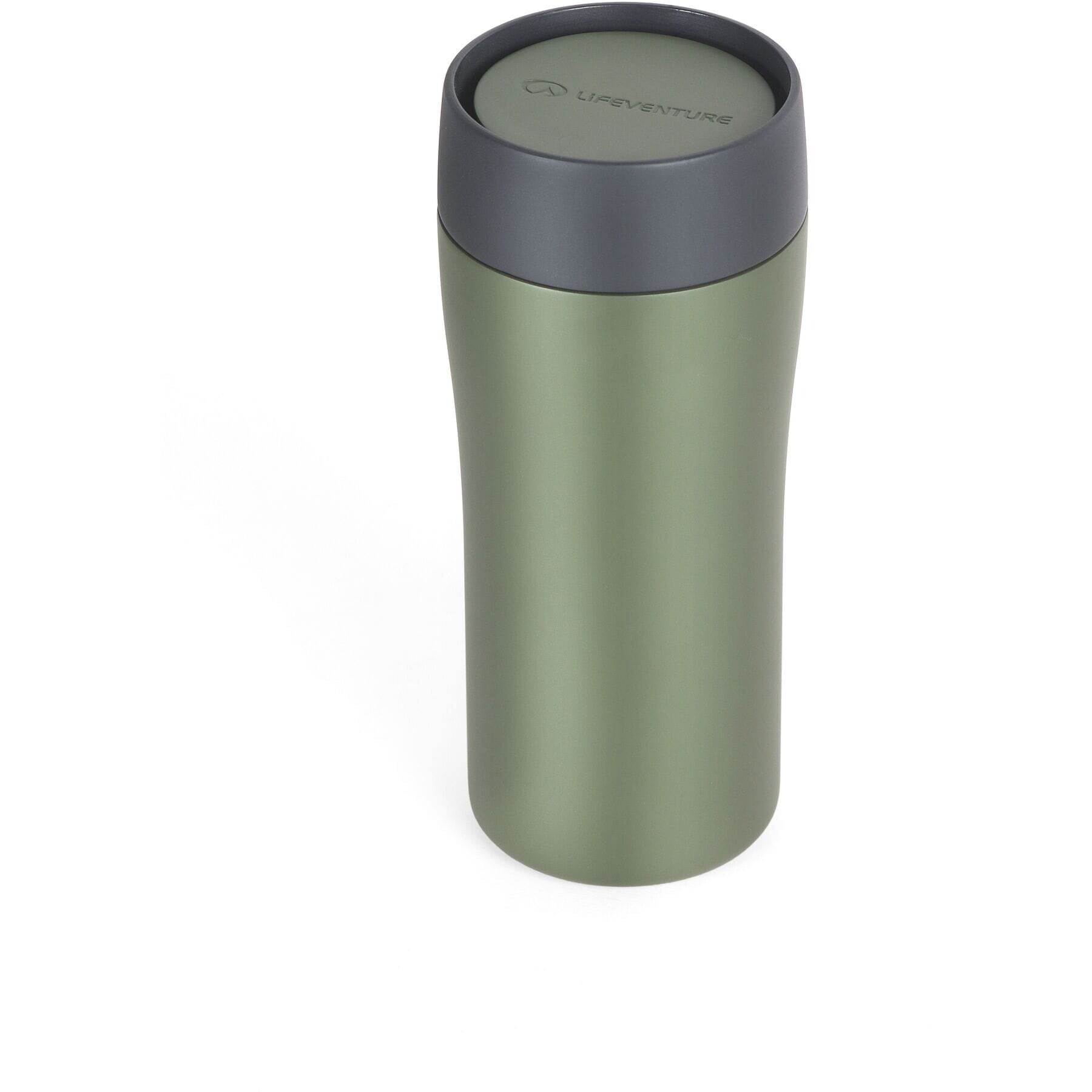 One Touch Thermal Mug - Matt Khaki 350ml