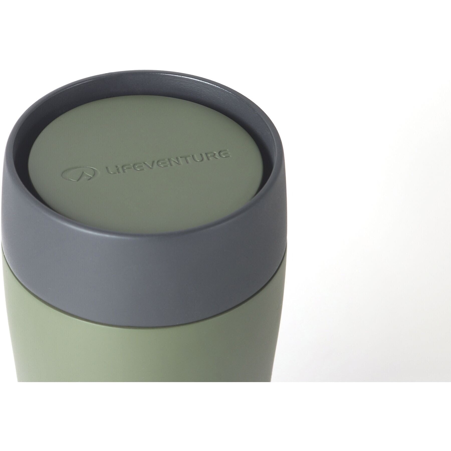 One Touch Thermal Mug - Matt Khaki 350ml