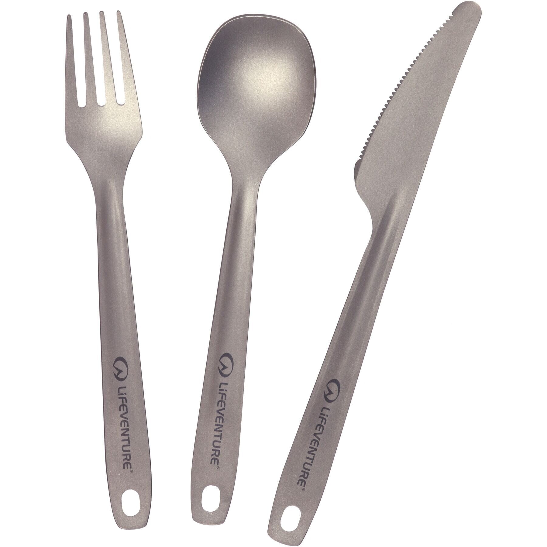 Superlight Titanium Cutlery Set