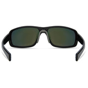 Target Sunglasses - gloss black / fire mirror