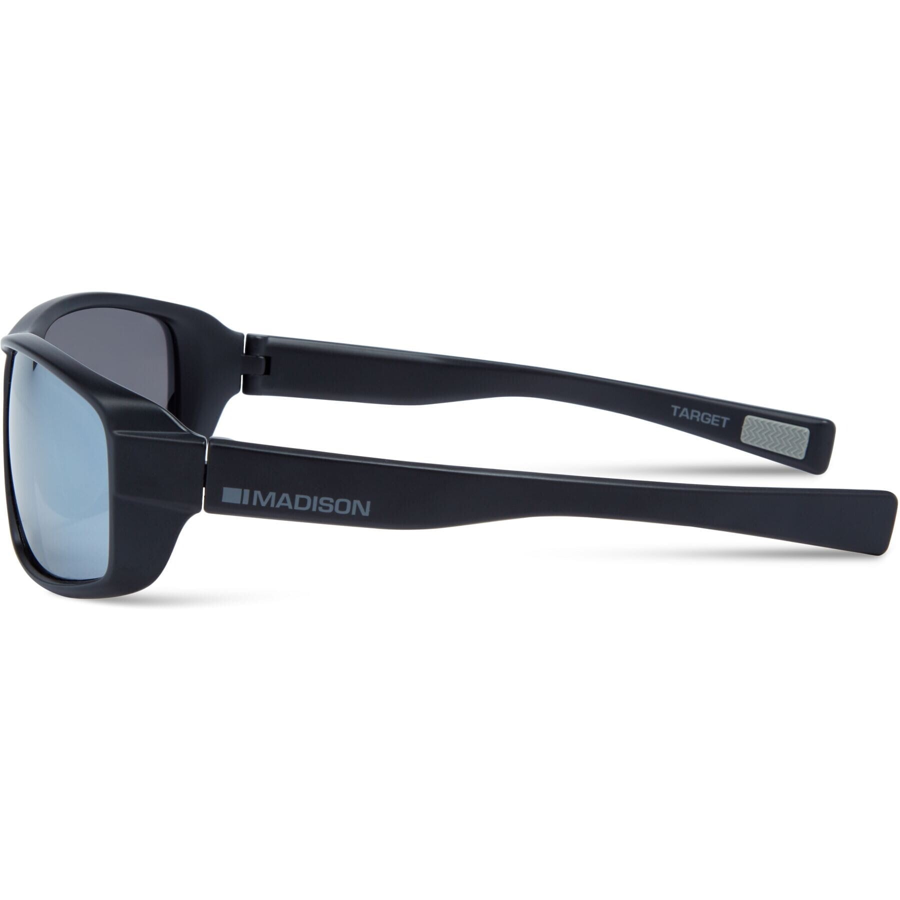 Target Sunglasses - matt black / silver mirror