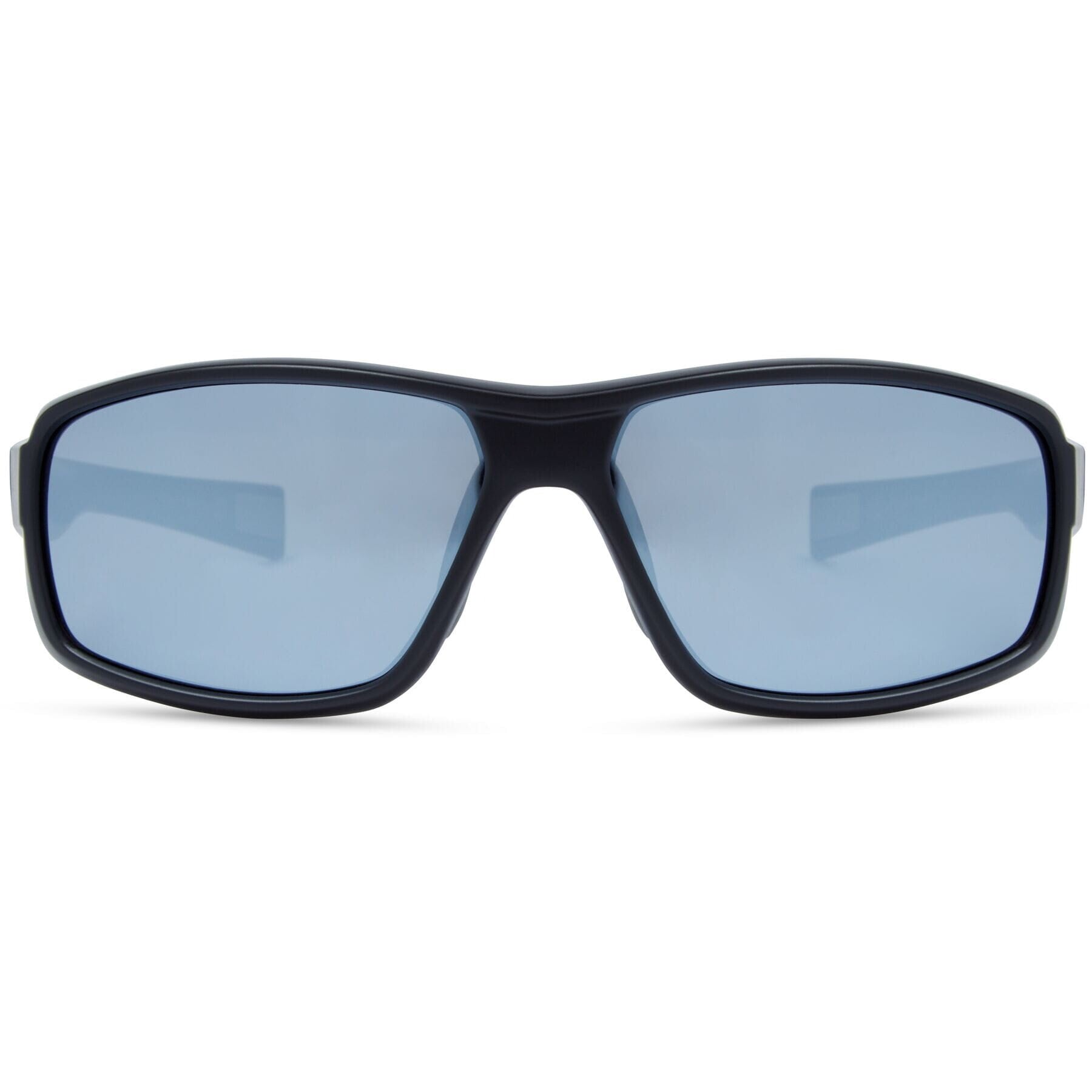 Target Sunglasses - matt black / silver mirror