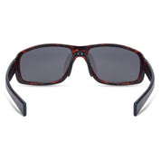 Target Sunglasses - brown tortoiseshell / silver mirror