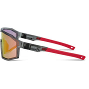 Enigma Sunglasses - crystal smoke / pink rose mirror