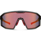 Enigma Sunglasses - crystal smoke / pink rose mirror