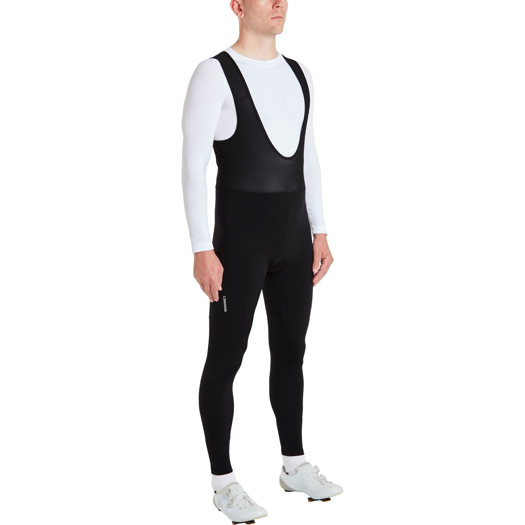 Freewheel Men's Thermal Bib Tights With Pad, black - xx-large