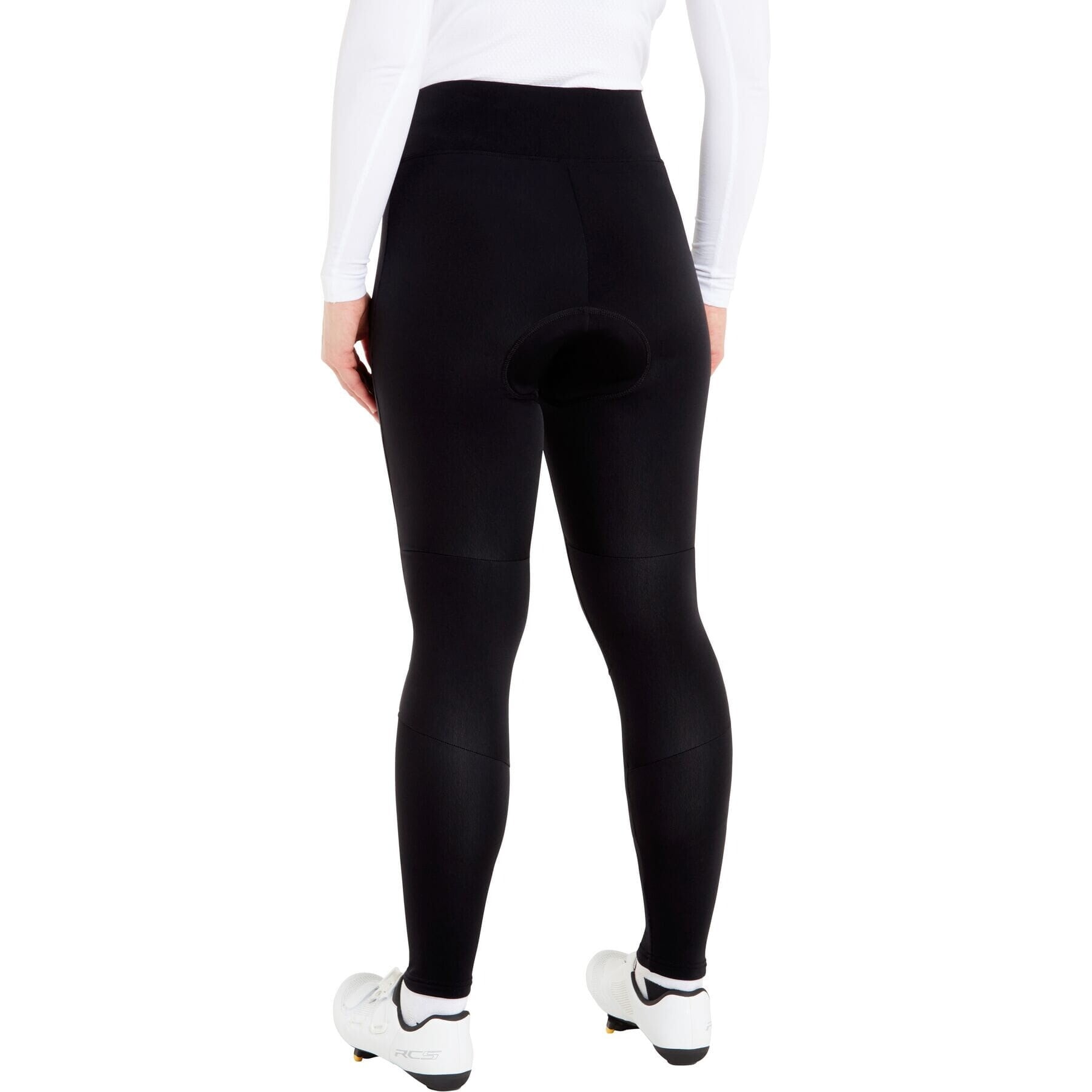 Freewheel Women's Thermal Tights With Pad, black - size 8
