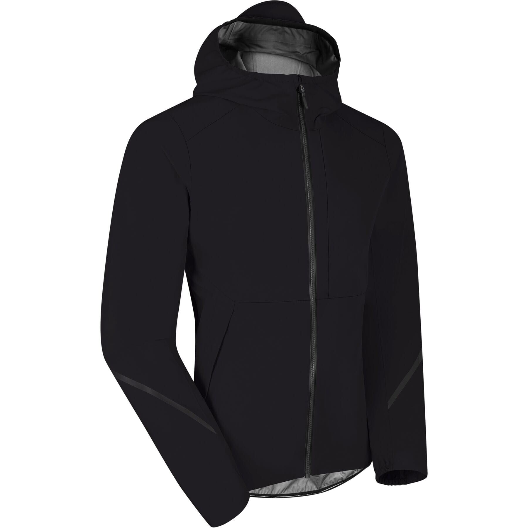 Flux 3-Layer Men's Waterproof Trail Jacket, black - medium
