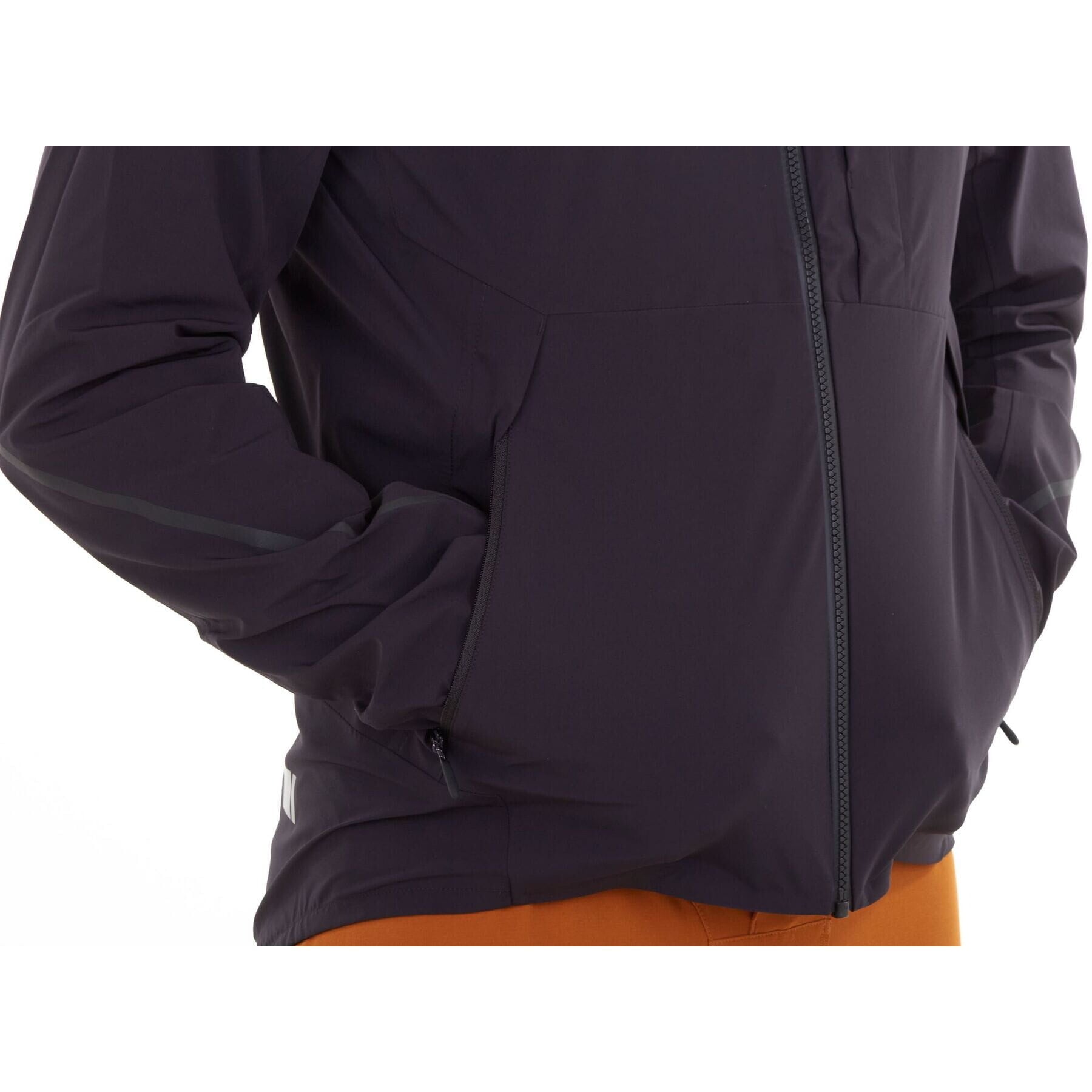 Flux 3-Layer Men's Waterproof Trail Jacket, black - medium