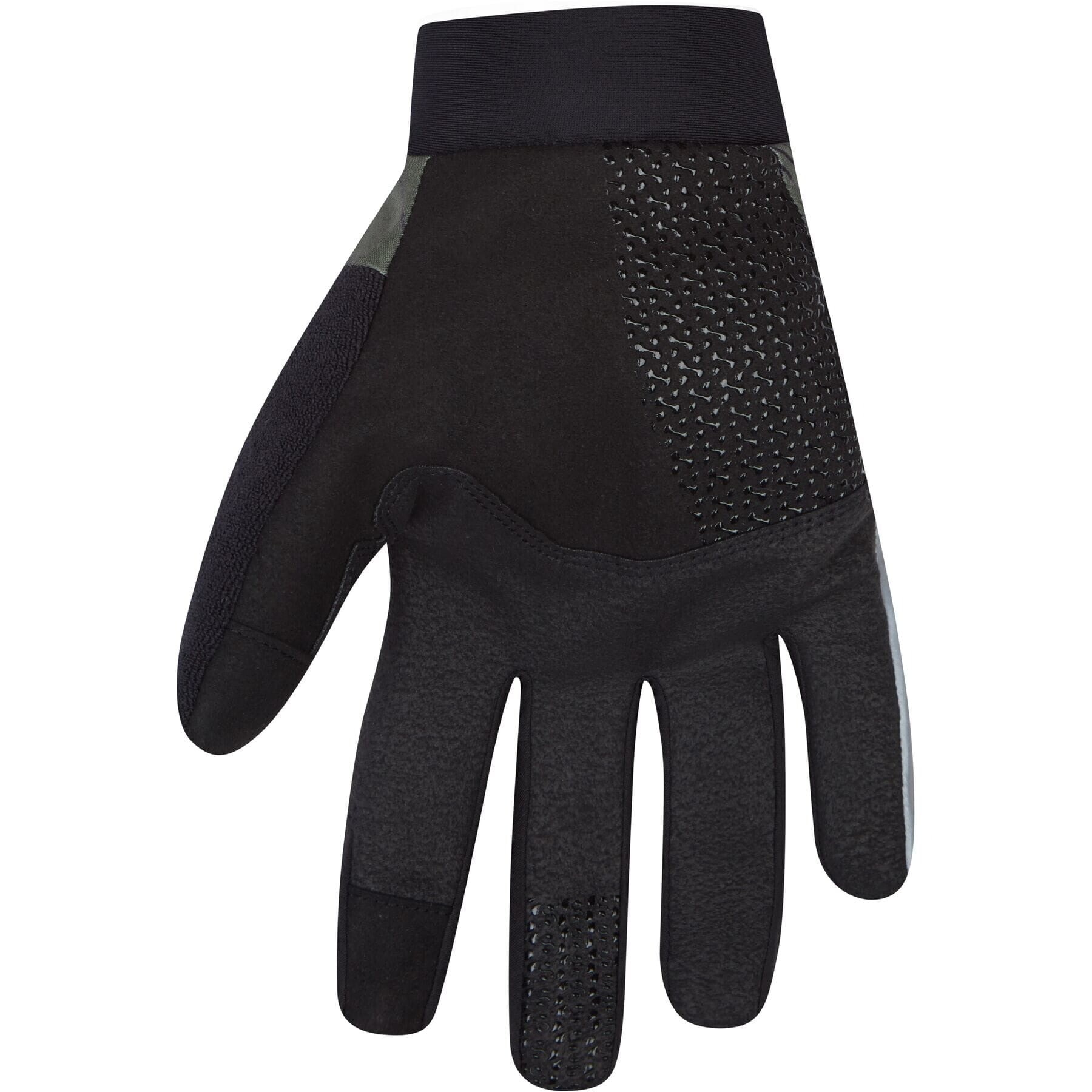 Flux Waterproof Trail Gloves, midnight green perforated bolts - x-small