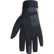 Flux Waterproof Trail Gloves, rust orange perforated bolts - x-small