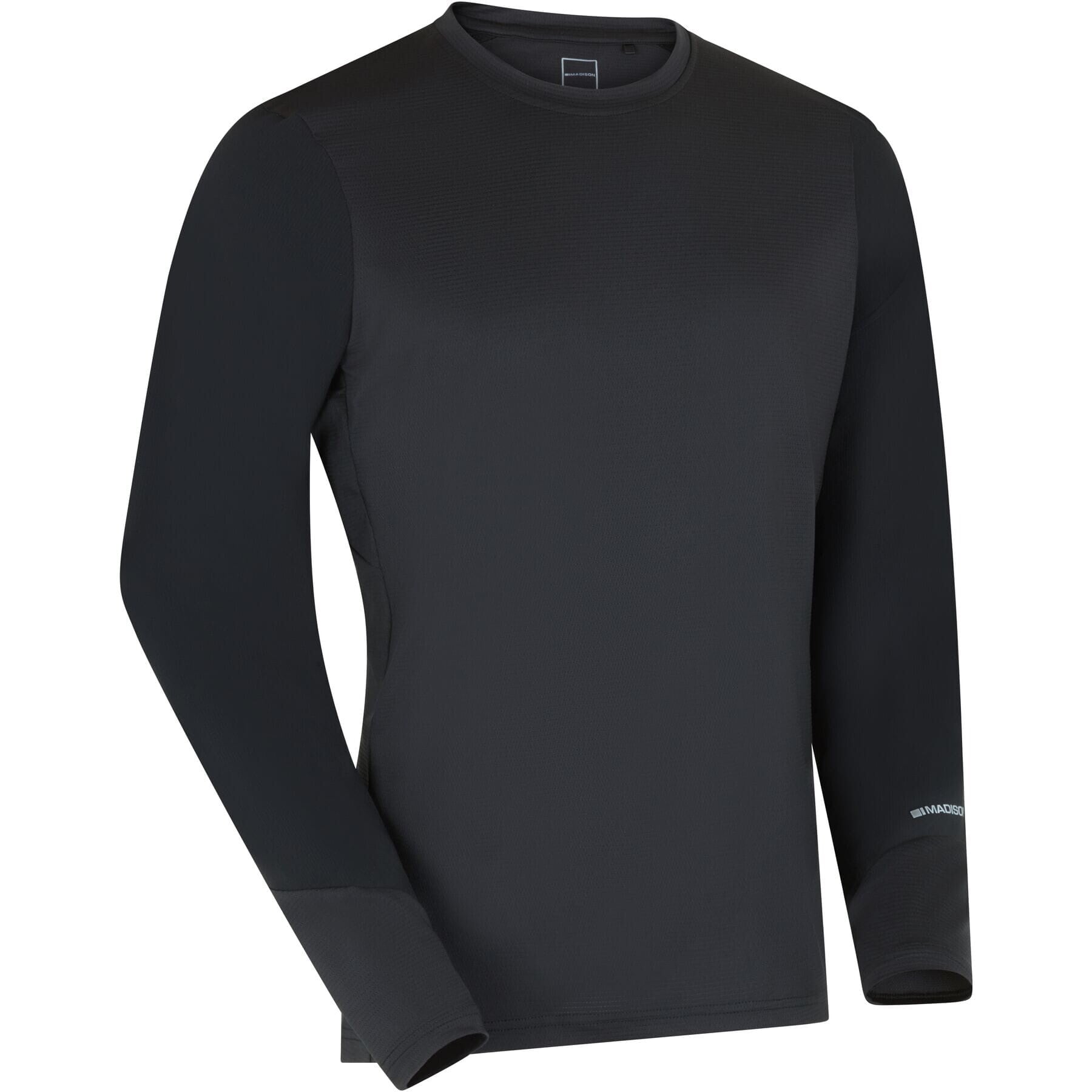 Flux Men's Long Sleeve Trail Jersey, black - small