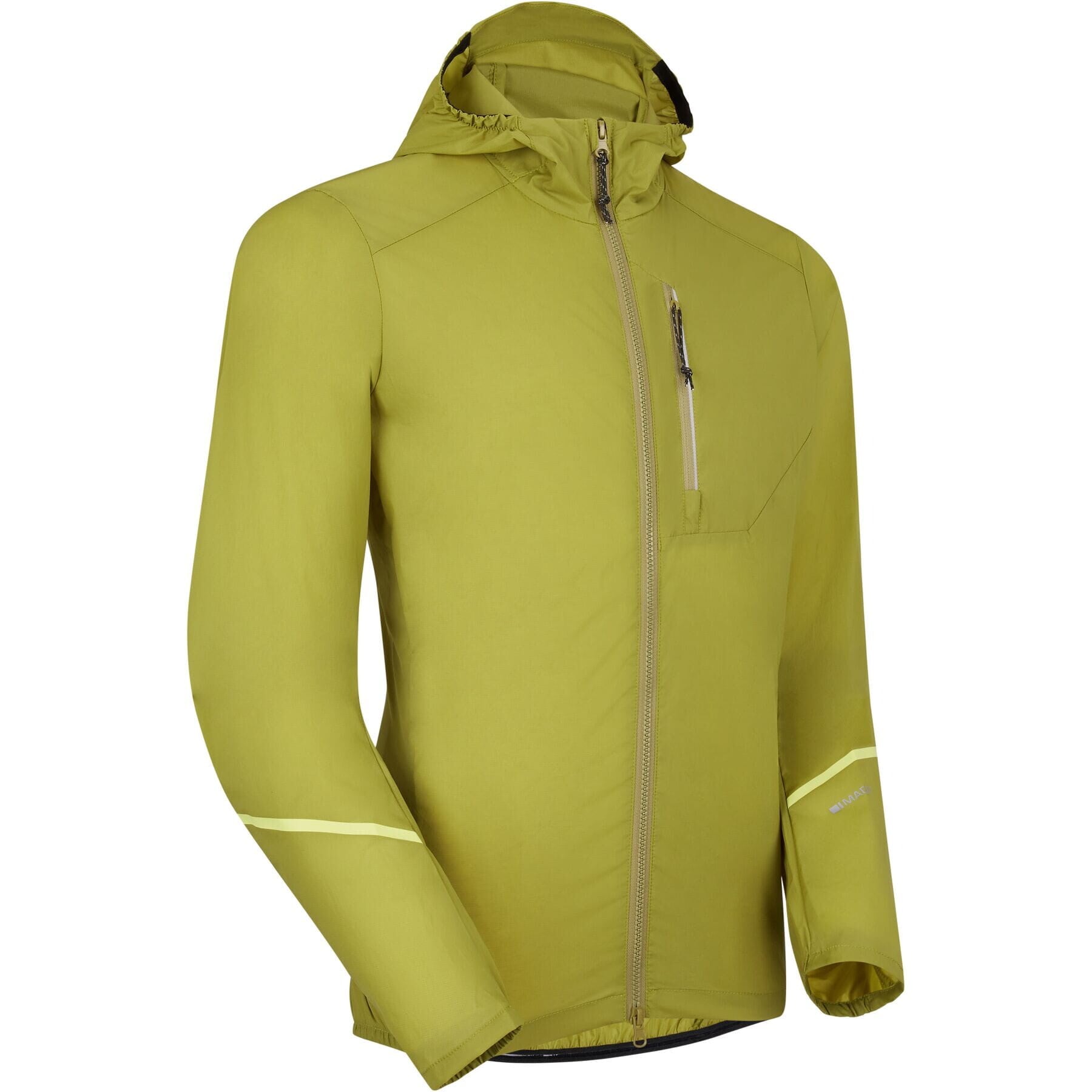 Roam Men's Lightweight Windproof Packable Jacket, moss green - small