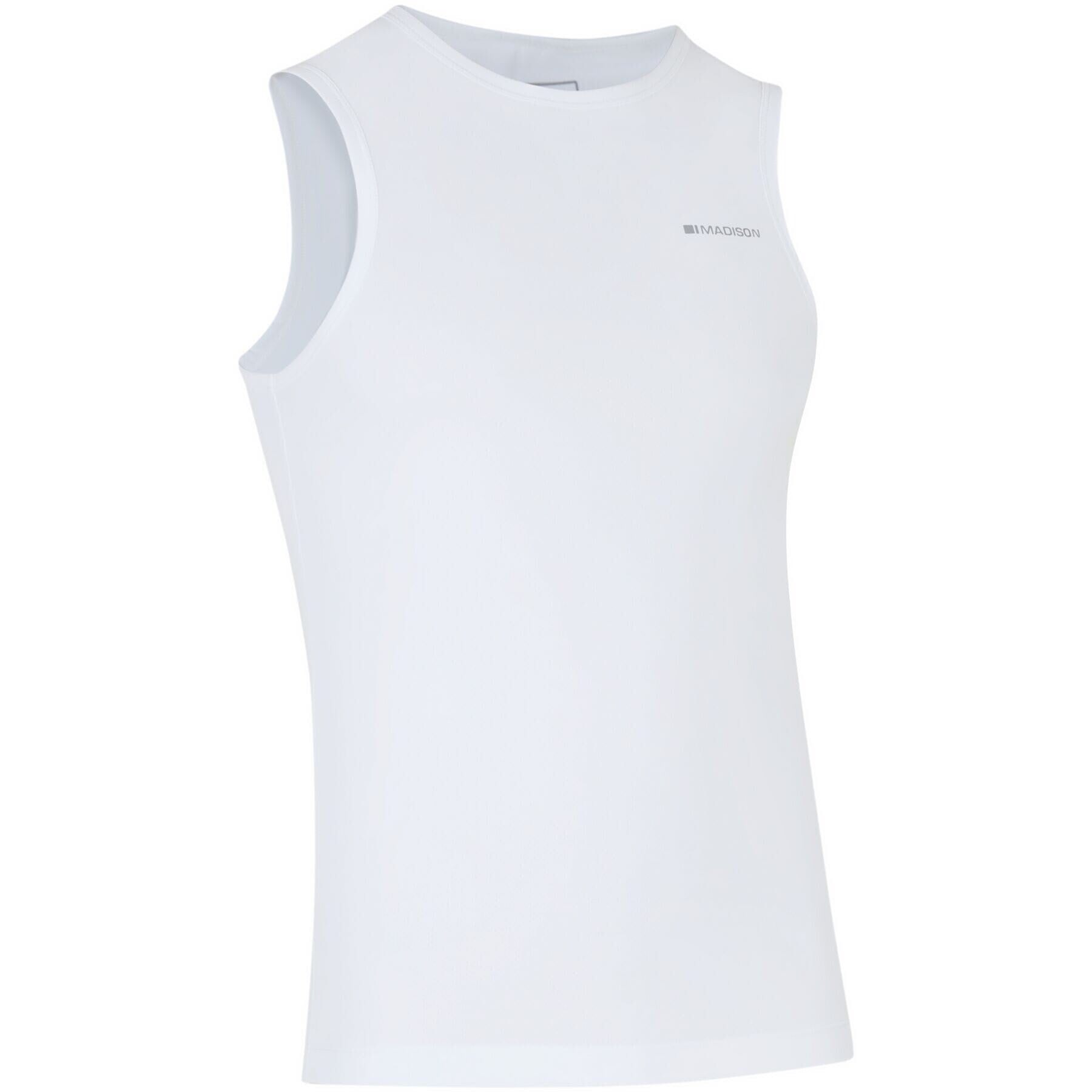 Flux Isoler Mesh Sleeveless Baselayer, white - x-small / small