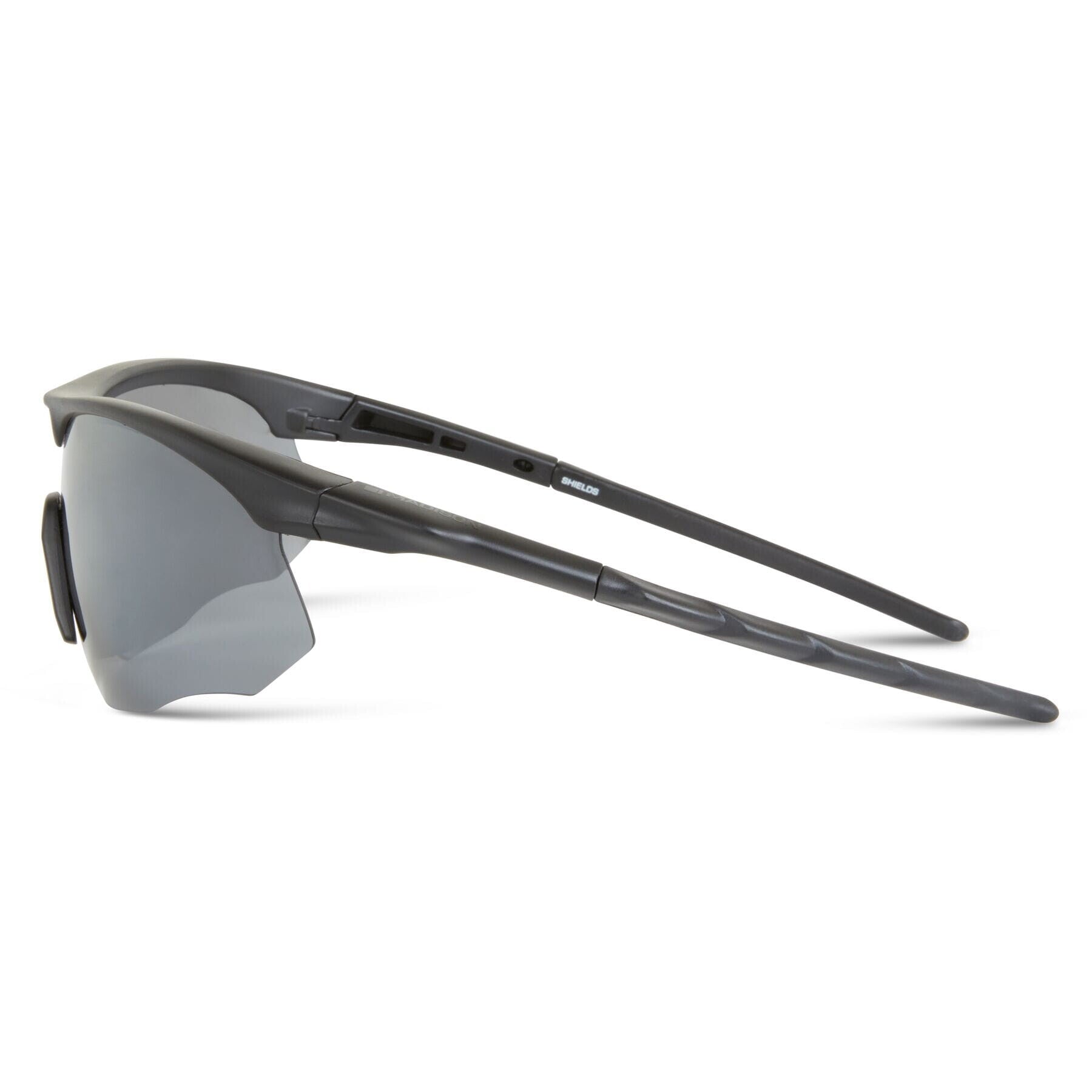 Shields Sunglasses - 3 lens pack - matt black / bronze, amber and clear lens