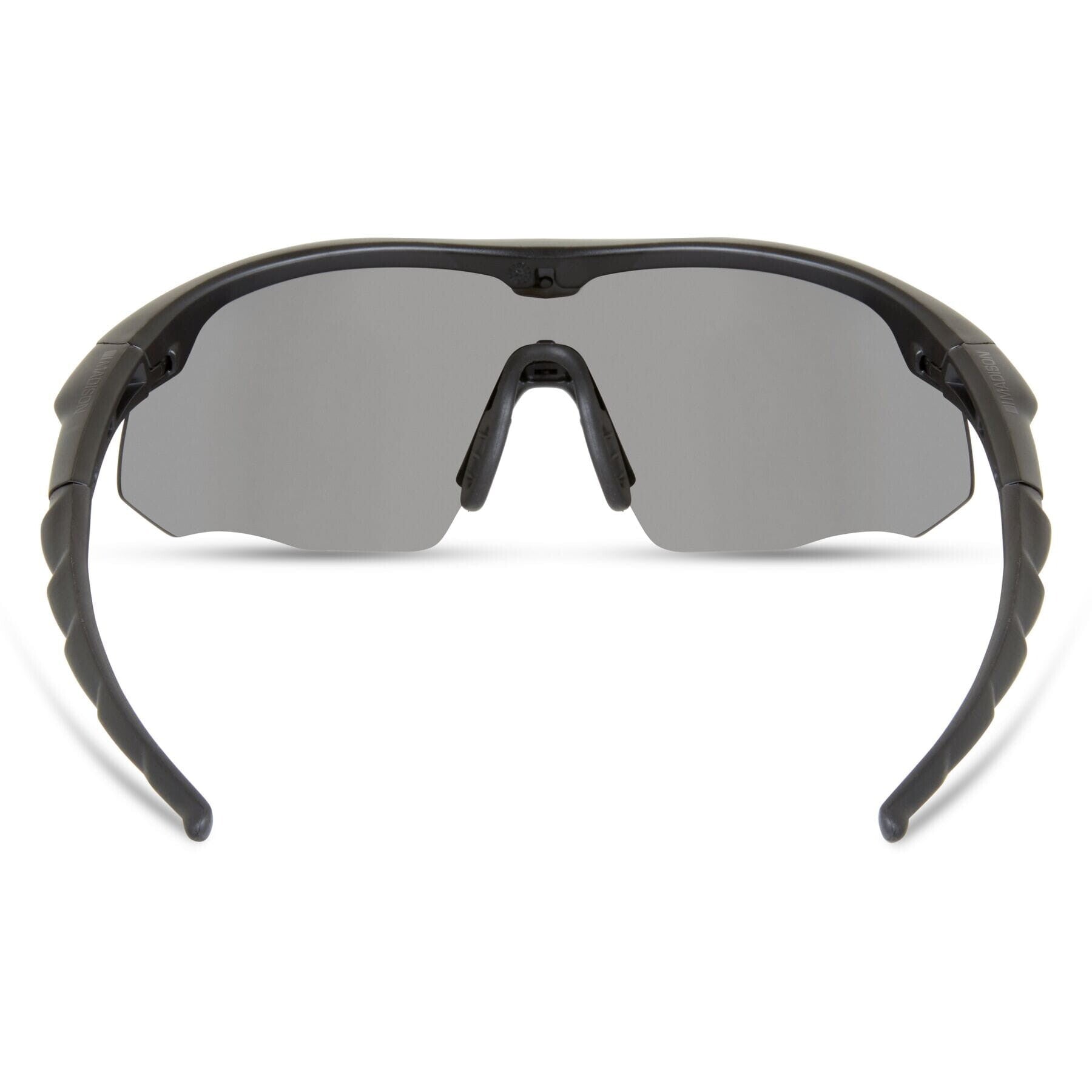 Shields Sunglasses - 3 lens pack - matt black / bronze, amber and clear lens
